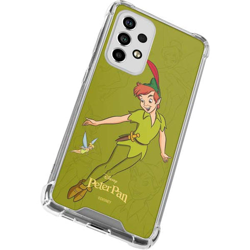 Disney Peter Pan and Tinker Bell Portrait Galaxy A53 5G Clear Case