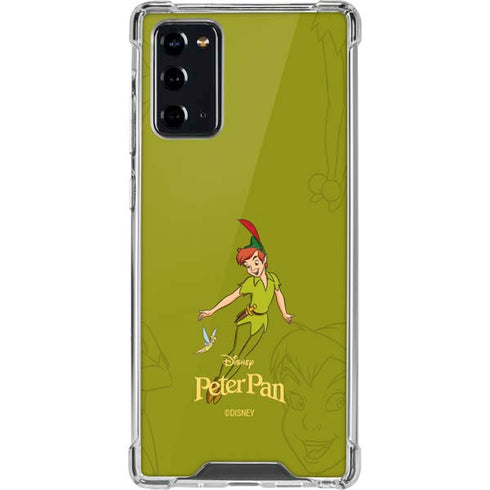 Disney Peter Pan and Tinker Bell Portrait Galaxy Note20 5G Clear Case
