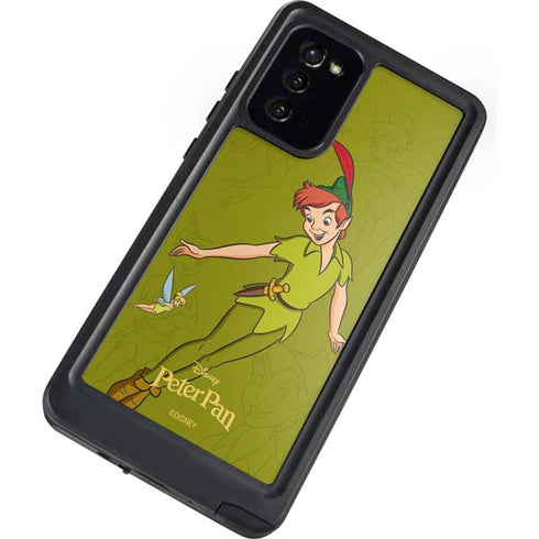 Disney Peter Pan and Tinker Bell Portrait Galaxy Note20 5G Waterproof Case