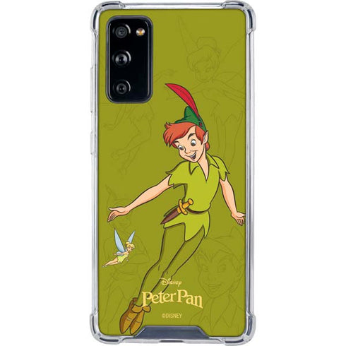 Disney Peter Pan and Tinker Bell Portrait Galaxy S20 FE Clear Case