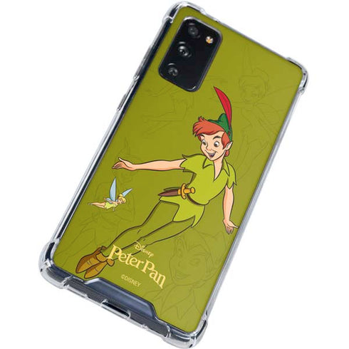 Disney Peter Pan and Tinker Bell Portrait Galaxy S20 FE Clear Case