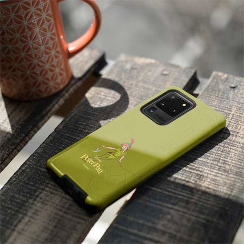 Disney Peter Pan and Tinker Bell Portrait Galaxy S20 Ultra 5G Pro Case