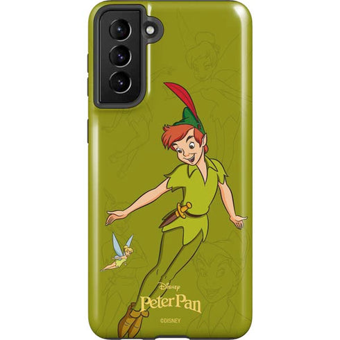 Disney Peter Pan and Tinker Bell Portrait Galaxy S21 Plus 5G Pro Case