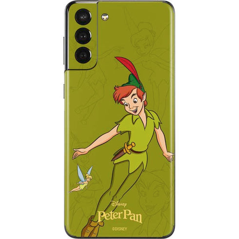 Disney Peter Pan and Tinker Bell Portrait Galaxy S21 Plus 5G Skin