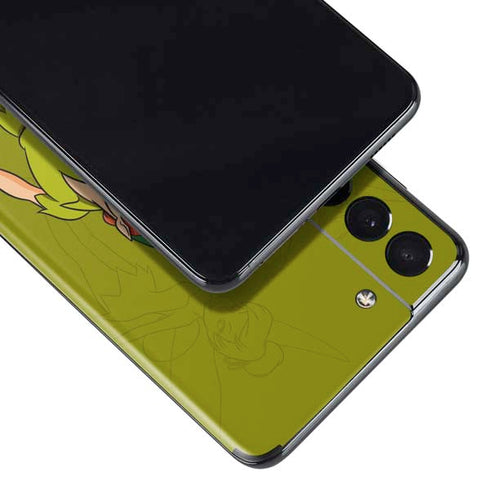 Disney Peter Pan and Tinker Bell Portrait Galaxy S21 Plus 5G Skin