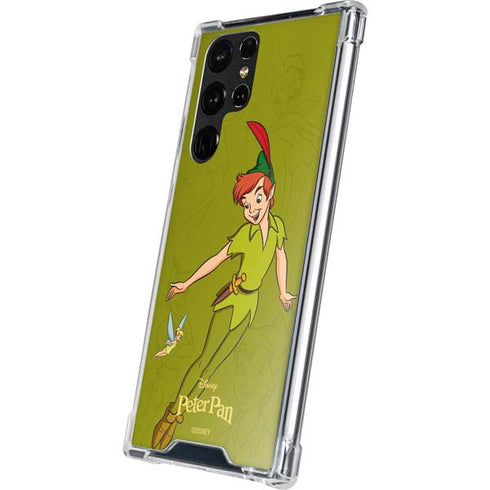 Disney Peter Pan and Tinker Bell Portrait Galaxy S22 Ultra Clear Case