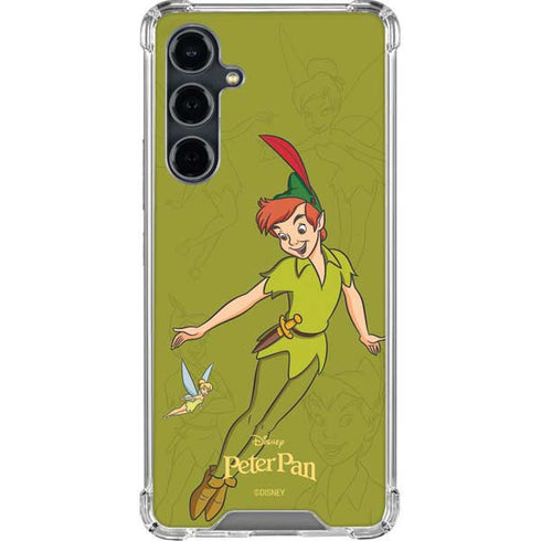 Disney Peter Pan and Tinker Bell Portrait Galaxy S23 FE Clear Case
