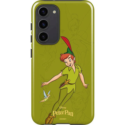 Disney Peter Pan and Tinker Bell Portrait Galaxy S23 Plus Pro Case