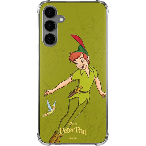 Disney Peter Pan and Tinker Bell Portrait Galaxy S24 Plus Clear Case