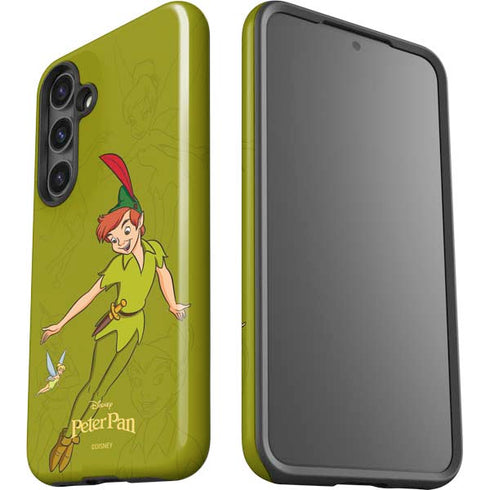 Disney Peter Pan and Tinker Bell Portrait Galaxy S24 Plus Impact Case