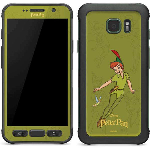 Disney Peter Pan and Tinker Bell Portrait Galaxy S7 Active Skin