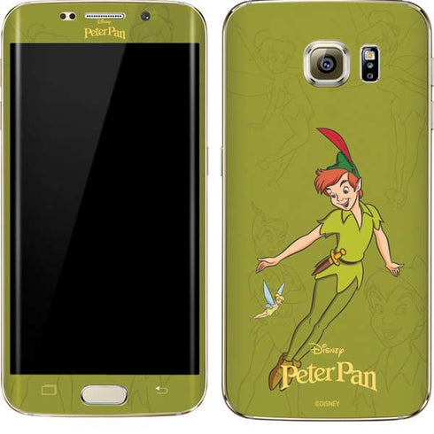 Disney Peter Pan and Tinker Bell Portrait Galaxy S7 Edge Skin
