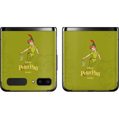 Disney Peter Pan and Tinker Bell Portrait Galaxy Z Flip Skin