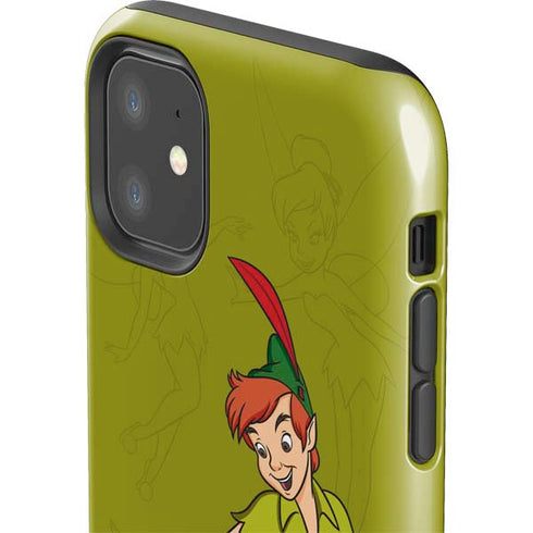Disney Peter Pan and Tinker Bell Portrait iPhone 11 Impact Case