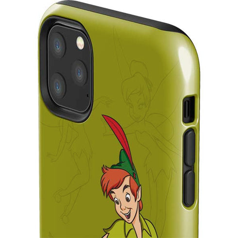 Disney Peter Pan and Tinker Bell Portrait iPhone 11 Pro Max Impact Case