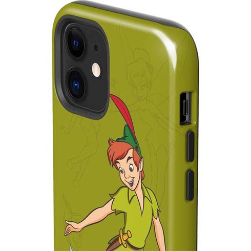 Disney Peter Pan and Tinker Bell Portrait iPhone 12 Mini Impact Case