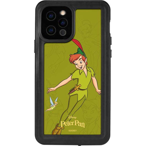 Disney Peter Pan and Tinker Bell Portrait iPhone 12 Pro Waterproof Case