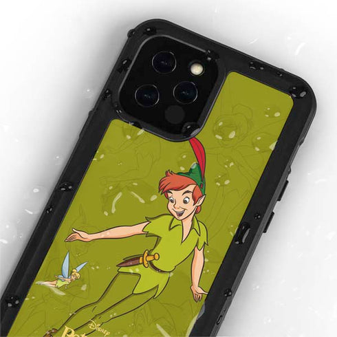 Disney Peter Pan and Tinker Bell Portrait iPhone 12 Pro Waterproof Case