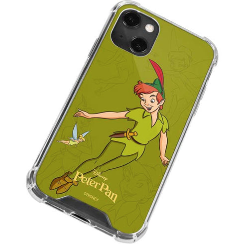 Disney Peter Pan and Tinker Bell Portrait iPhone 13 Mini Clear Case