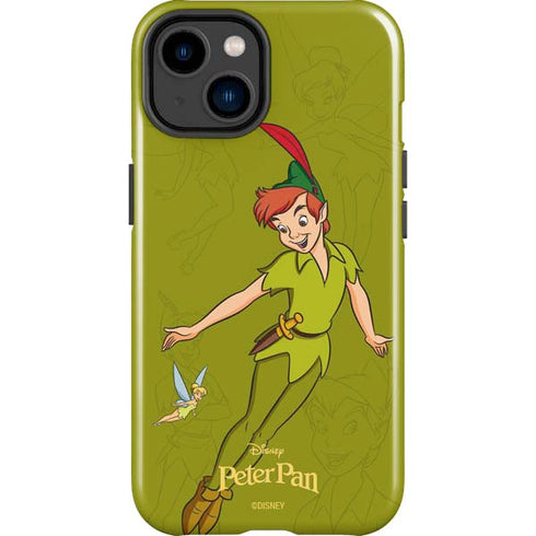 Disney Peter Pan and Tinker Bell Portrait iPhone 14 Plus Impact Case