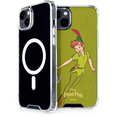 Disney Peter Pan and Tinker Bell Portrait iPhone 14 Plus MagSafe Case