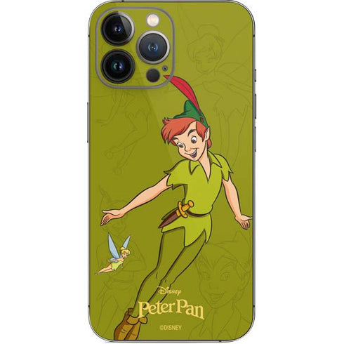 Disney Peter Pan and Tinker Bell Portrait iPhone 14 Pro Max Skin