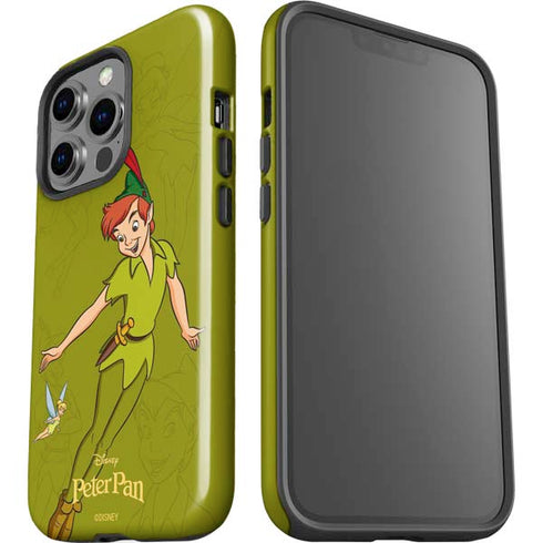 Disney Peter Pan and Tinker Bell Portrait iPhone 15 Pro Impact Case