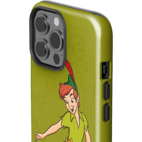 Disney Peter Pan and Tinker Bell Portrait iPhone 15 Pro Max Impact Case