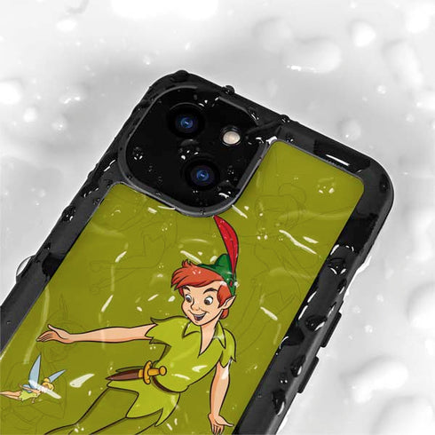 Disney Peter Pan and Tinker Bell Portrait iPhone 15 Waterproof Case