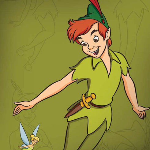 Disney Peter Pan and Tinker Bell Portrait iPhone X Skin