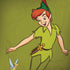 Disney Peter Pan and Tinker Bell Portrait iPhone X Skin