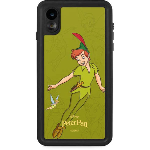 Disney Peter Pan and Tinker Bell Portrait iPhone XR Waterproof Case