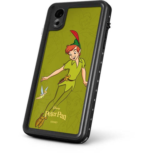 Disney Peter Pan and Tinker Bell Portrait iPhone XR Waterproof Case