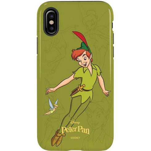 Disney Peter Pan and Tinker Bell Portrait iPhone XS Pro Case