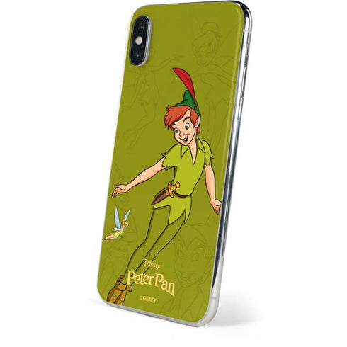 Disney Peter Pan and Tinker Bell Portrait iPhone XS Skin