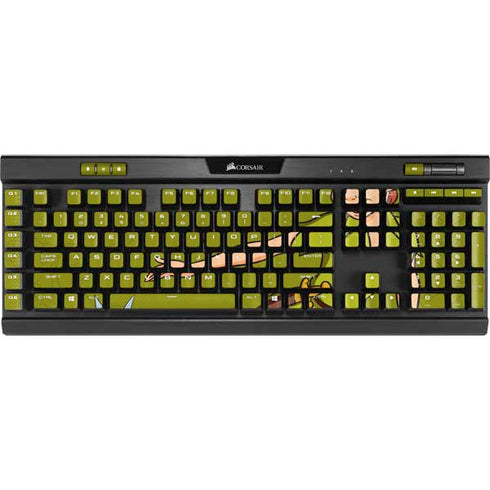 Disney Peter Pan and Tinker Bell Portrait K95 RGB PLATINUM Mechanical Gaming Keyboard Skin