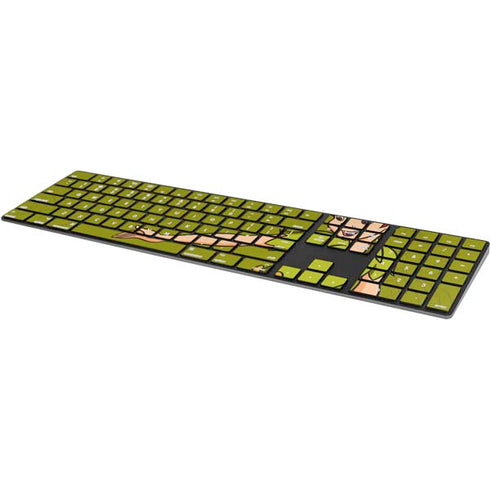 Disney Peter Pan and Tinker Bell Portrait Magic Keyboard with Numeric Keypad Skin