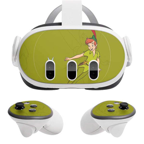 Disney Peter Pan and Tinker Bell Portrait Meta Quest 3 Skin