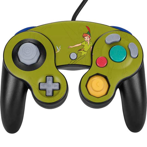 Disney Peter Pan and Tinker Bell Portrait Nintendo GameCube Controller Skin