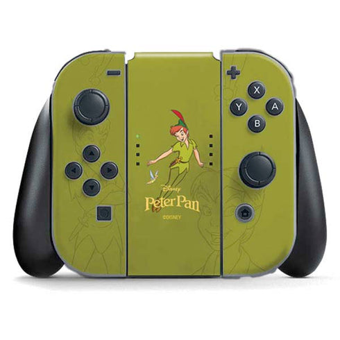 Disney Peter Pan and Tinker Bell Portrait Nintendo Switch (2017-2021) Joy-Con Controller Skin