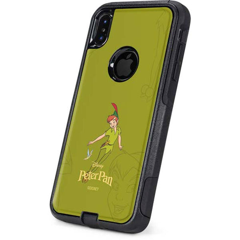 Disney Peter Pan and Tinker Bell Portrait Otterbox Commuter iPhone Skin