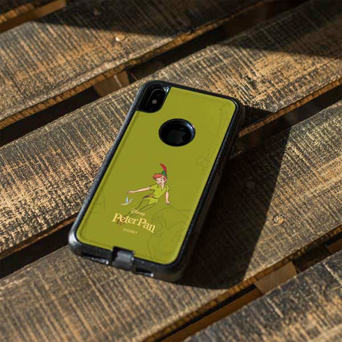 Disney Peter Pan and Tinker Bell Portrait Otterbox Commuter iPhone Skin
