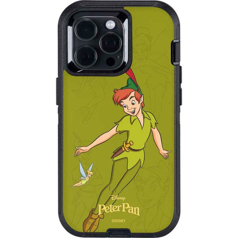 Disney Peter Pan and Tinker Bell Portrait Otterbox Defender iPhone Skin