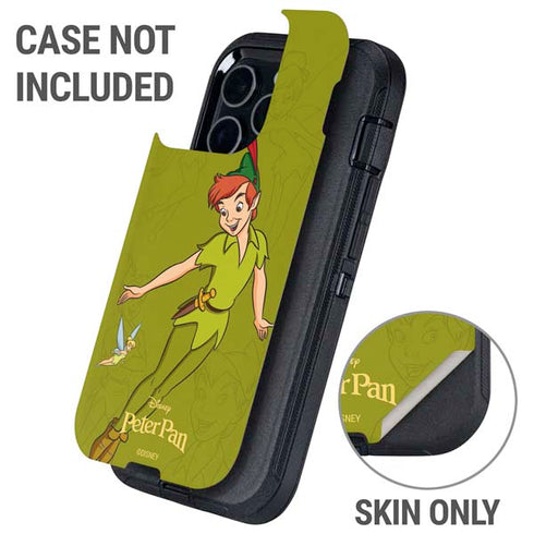 Disney Peter Pan and Tinker Bell Portrait Otterbox Defender iPhone Skin
