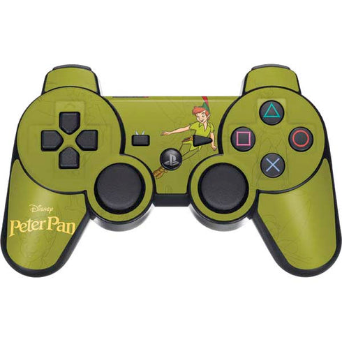 Disney Peter Pan and Tinker Bell Portrait PS3 Dual Shock wireless controller Skin