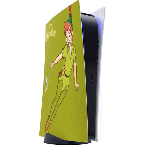 Disney Peter Pan and Tinker Bell Portrait PS5 Digital Edition Console Skin