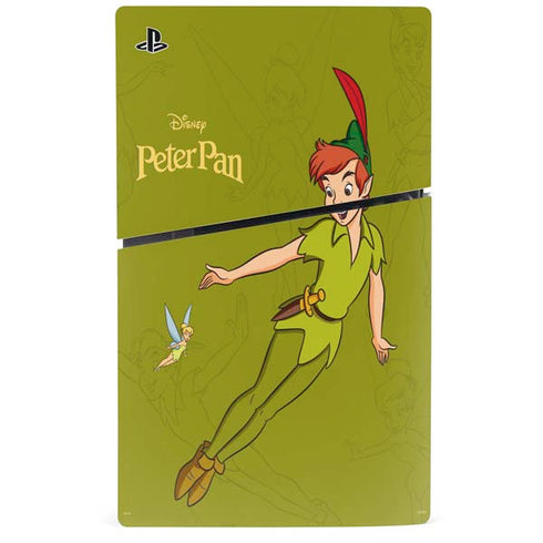 Disney Peter Pan and Tinker Bell Portrait PS5 Slim Digital Edition Bundle Skin