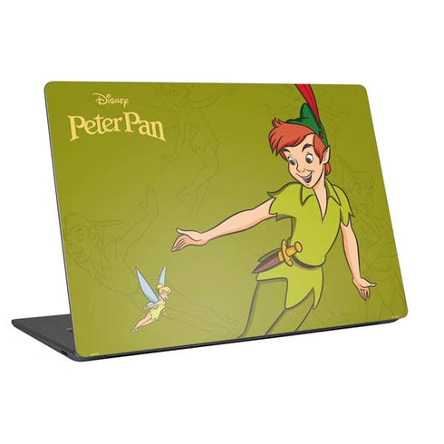 Disney Peter Pan and Tinker Bell Portrait Universal Laptop 13in (10.6 x 7.6in) Skin