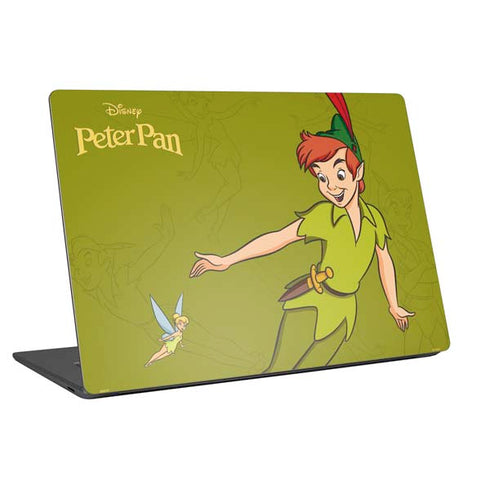 Disney Peter Pan and Tinker Bell Portrait Universal Laptop 18in (14.6 x 10.6in) Skin