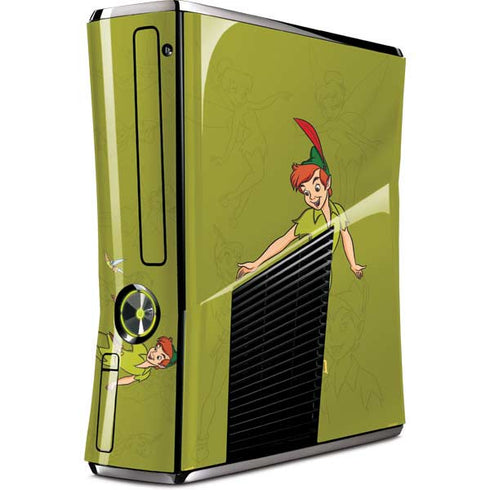 Disney Peter Pan and Tinker Bell Portrait Xbox 360 Slim (2010) Skin